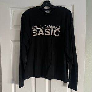 Vintage Dolce & Gabbana Long Sleeve  Top